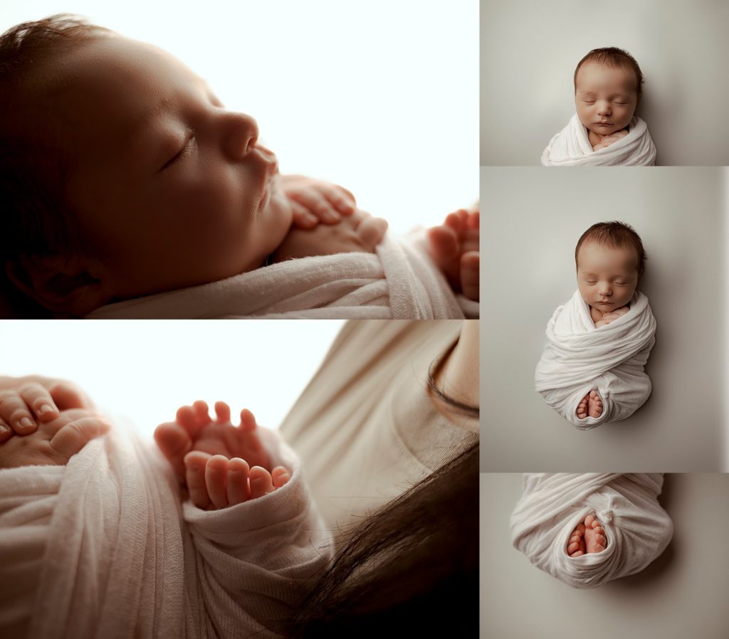 Austin Texas Newborn Photographer | Newborn Boy Photos on White
