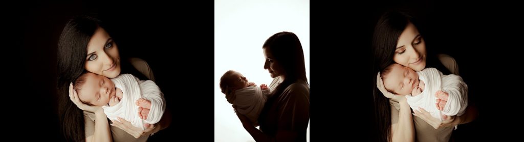 Austin Texas Newborn Photographer | Newborn and Mama Parent Posing